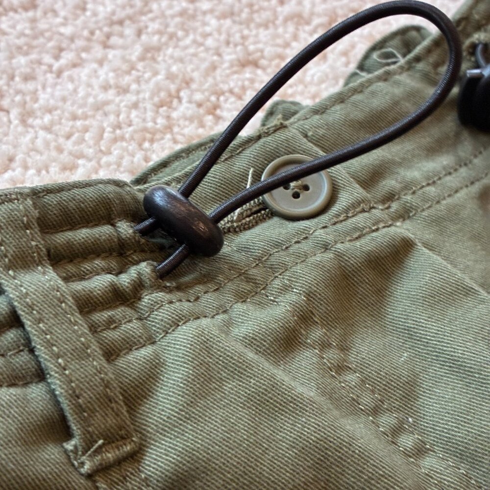 Pacsun John Galt Green Adjustable Waist Cargo Pants - Picture 3 of 12
